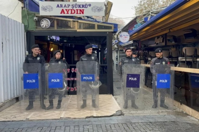 Bursa Arap Şükrü'de çevik kuvvet ekipleri!