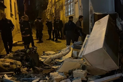 Gaz sıkışması sonucu patlama: 4 yaralı var...