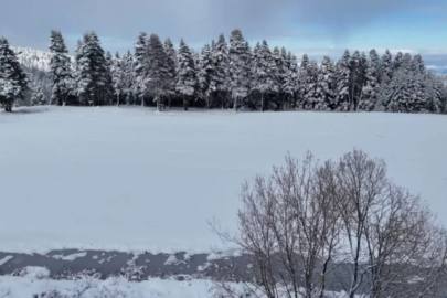 Uludağ'da kar kalınlığı 6 santimetreye geriledi