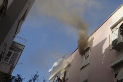 Yangına uykuda yakalandı, dumandan etkilendi