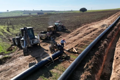 Bursa'da 8 mahalle modern sulamaya kavuşacak!