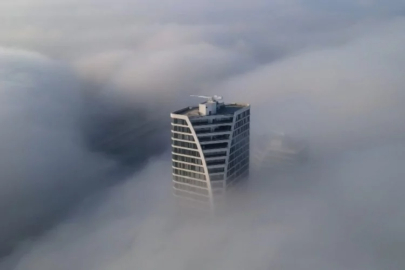 Bursa'da sis şehri yuttu