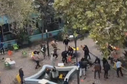 Manisa'da ortalığı savaş alanına çeviren kavga! 80 kişi birbirine girdi