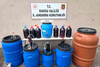 Manisa'da yılbaşı öncesi kaçak içki operasyonu