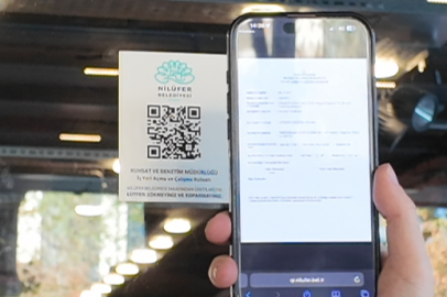Nilüfer’de QR kod ile ruhsat dönemi başladı