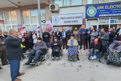 Suluova'da Türkiye Sakatlar Derneği'nin yeni ofisi hizmete açıldı