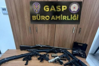 Bursa polisinden kaçak silah operasyonu