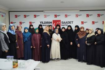 Saadet Partisi Yıldırım İlçe Kadın Kolları Basın Açıklaması
