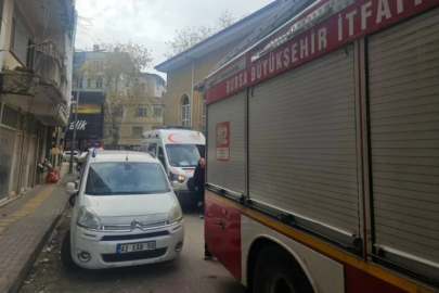 Bursa'da balkondan çıkan duman ekipleri harekete geçirdi!