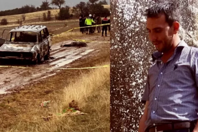 Korku filmi gibi olay! Yanmış araçta başsız ceset bulundu