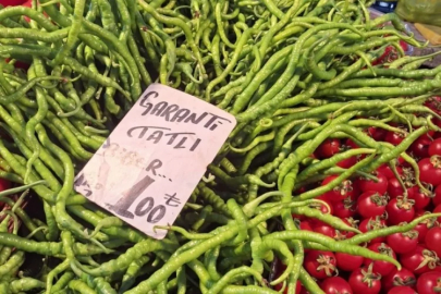 Bursa'da sivri biber alarmı! Fiyatı gören dönüp bir daha baktı...