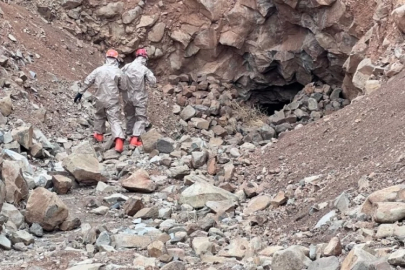 Define aranan mağarada çökme tehlikesi!