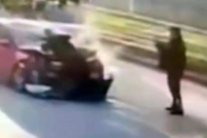 Husumetli olduğu polis memurunu aracıyla ezdi! Fotoğraf çekip sosyal medyada paylaştı...