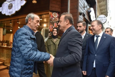 Anahtar Parti Genel Başkanı Ağıralioğlu Trabzon'da esnafı ziyaret etti