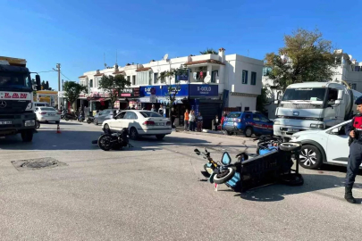 Bodrum'da trafik kazası kaza: 1 ölü, 1 yaralı