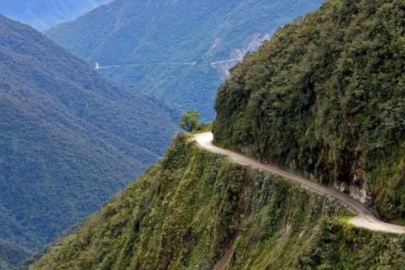 Bolivya'yı tahtından etti: Dünyanın en tehlikeli yolu Türkiye'de!