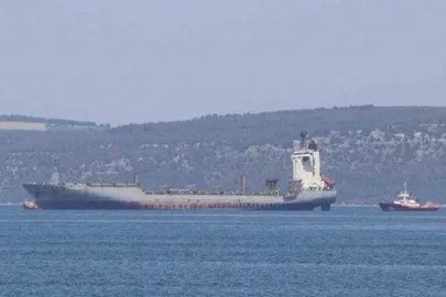 Çanakkale Boğazı’nda hareketli anlar!