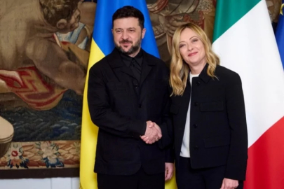 Zelenskiy, İtalya Başbakanı Meloni ile bir araya geldi