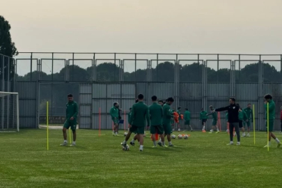 Bursaspor'da Ankara Demirspor mesaisi