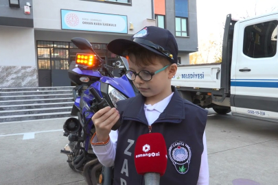 Osmangazi’de Minikler Zabıtanın Görevlerini Öğrendi