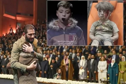 Yıkımın sembol ismiydi Ümran bebek Şara ile sahnede böyle kucaklaştı