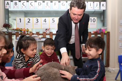 Başkan Erkan Aydın Mesleğini Çocuklara Tanıttı