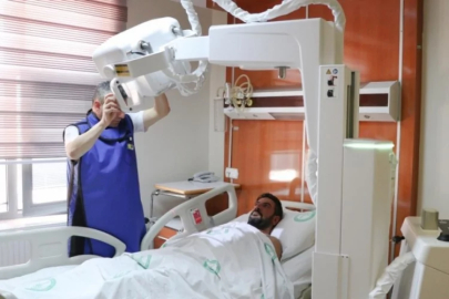 Yerli mobil röntgen cihazı Ankara'da hizmete sunuldu