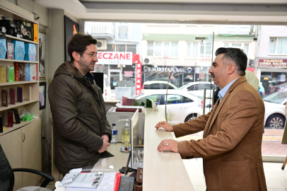 Başkan Yılmaz’dan Komşu Ziyareti