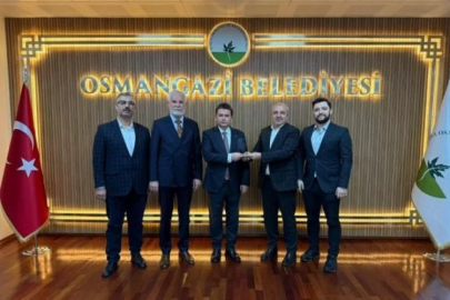 BURKONDER'den Osmangazi Belediye Başkanı Erkan Aydın'a teşekkür ziyareti!