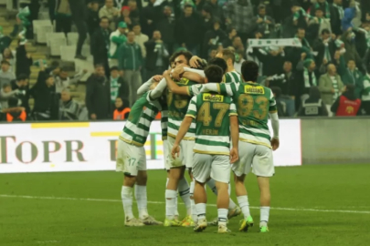 Bursaspor'dan dört dörtlük galibiyet...