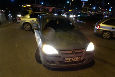 Malatya'da 3 araç birbirine girdi: 2 yaralı