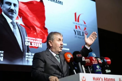 Mustafa Destici Parti'nin il kongresi için Bursa'ya geliyor!