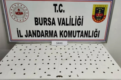 Bursa'da tarihi eser operasyonu! 2 şüpheliye gözaltı