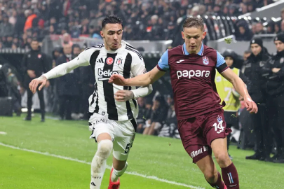6 gollü süper maç! Trabzonspor ile Beşiktaş yenişemedi
