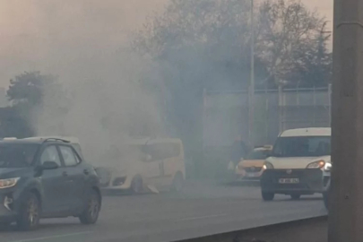 Bursa Acemler Kavşağı'nda korku dolu anlar!