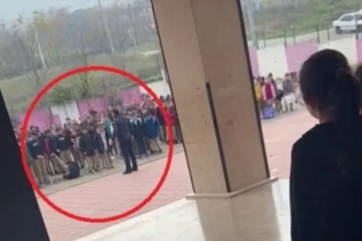 Bursa'da öğrencisini herkesin içinde darp eden okul müdürü görevden uzaklaştırıldı