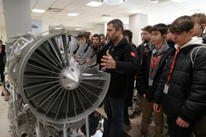 Milli havacılık motorları öğrencilerle buluştu!