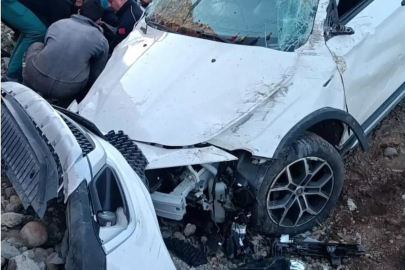 Bingöl'de otomobil şarampole uçtu: 2 yaralı