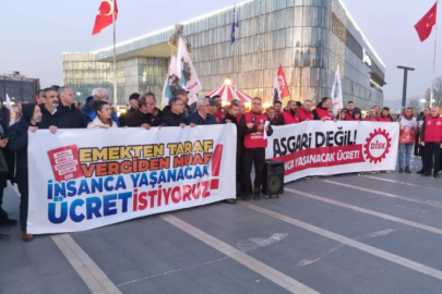DİSK Güney Marmara, Bursa'dan seslendi: 'İnsanca ücret, vergide adalet istiyoruz'