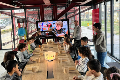 Nilüfer’de çocuklar sanatla iç içe