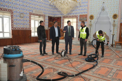 Yenişehir’de Camiler Üç Aylara Hazırlanıyor