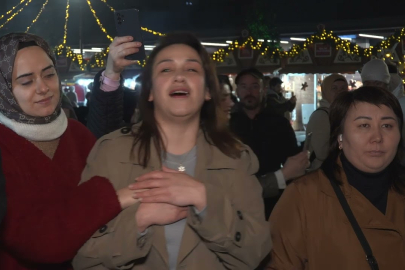 Yeni Yıl Festivali Akşam Saatlerine Renk Kattı