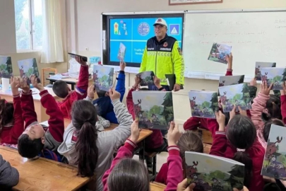 Bursa'da minik öğrencilere kapsamlı trafik eğitimi