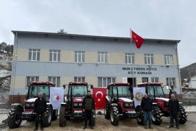 Bursa'da orman köylerine 34 milyon TL'lik ekipman desteği!