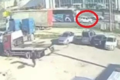 Bursa'da yürekler ağza geldi! Metrelerce sürüklendi