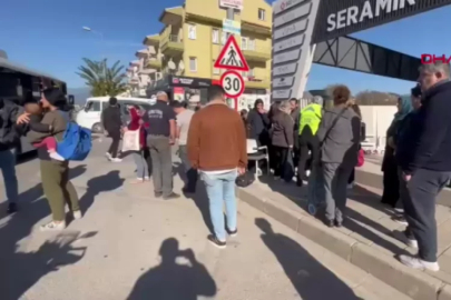 Bursa plakalı minibüs kaza yaptı!