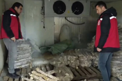 Manisa'da piyasa değeri yaklaşık 4 milyon lira olan bozulmuş kokoreç ele geçirildi