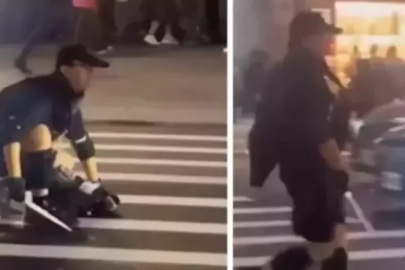 Ülkeyi şok eden saldırı! Sis bombası attı, önüne geleni bıçakladı...