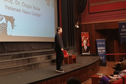 Bursa'da kişisel gelişim konuşuldu: 'Yetenek nasıl gelişir?'