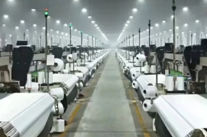 Tekstil sektörü baştan yazılıyor! 5 bin tezgahlı insansız fabrika kuruldu...